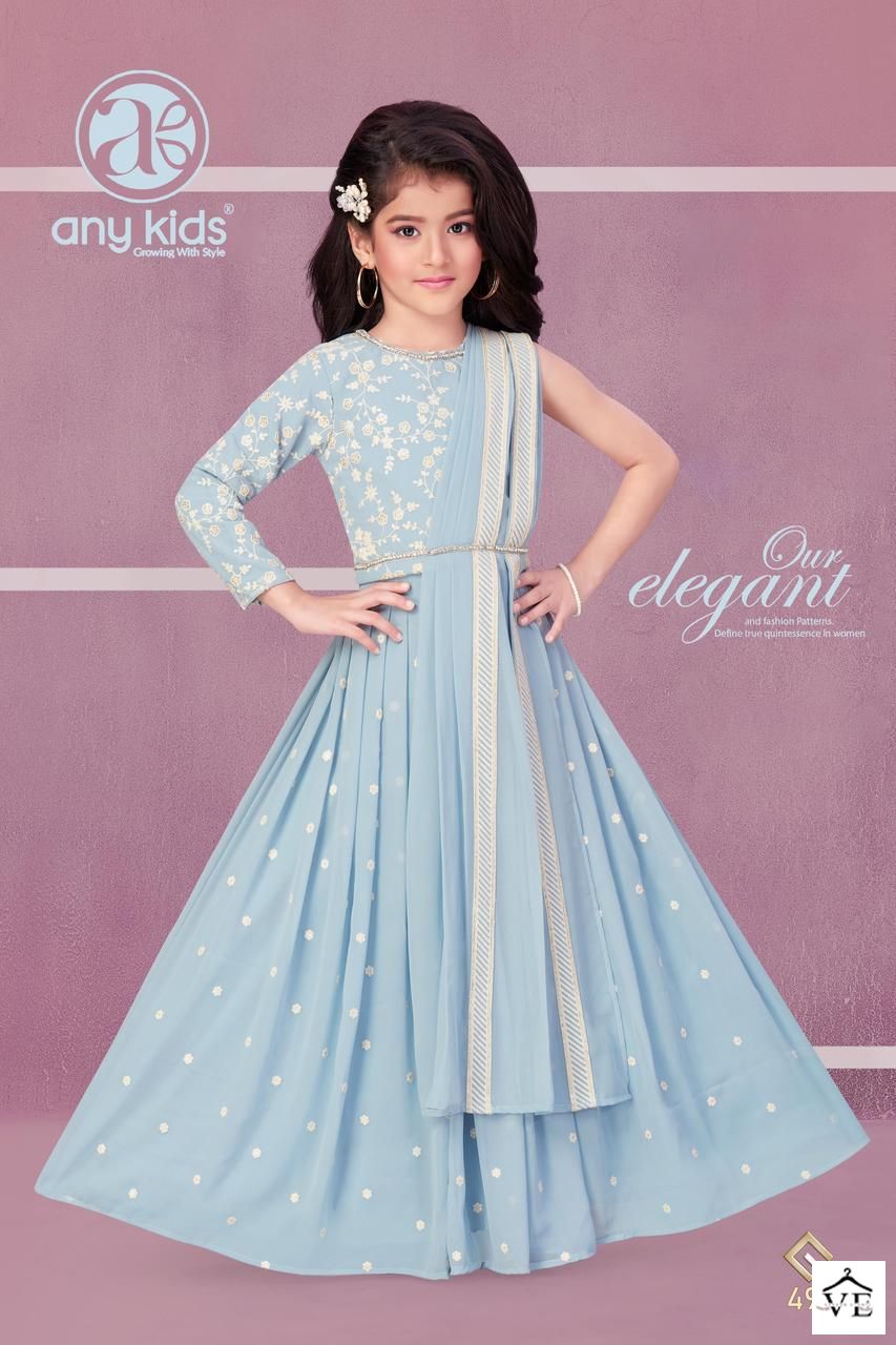 Any Kids Vol 31 Georgette Wholesale Readymade Suits Catalog — Singles, MPA wholesale from Surat — view 21