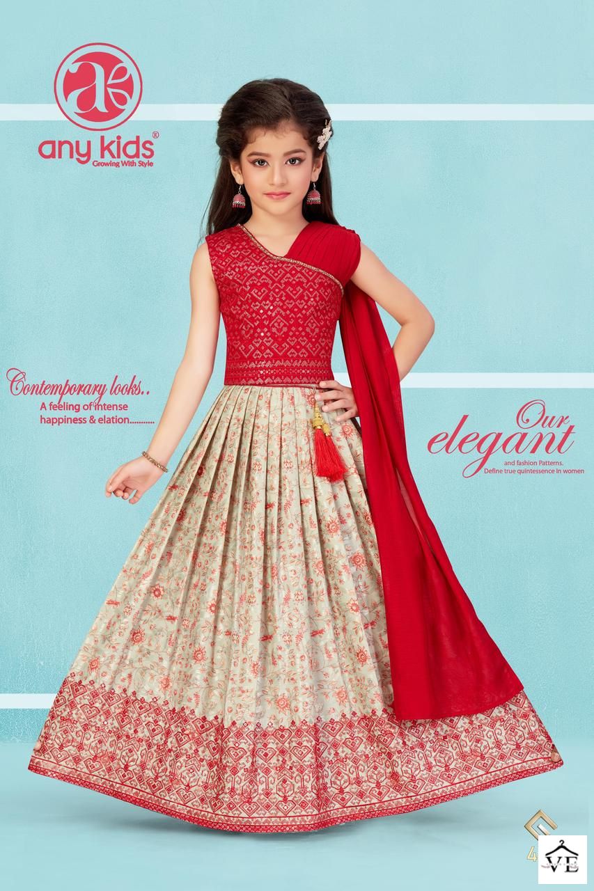 Any Kids Vol 31 Georgette Wholesale Readymade Suits Catalog — Singles, MPA wholesale from Surat — view 24