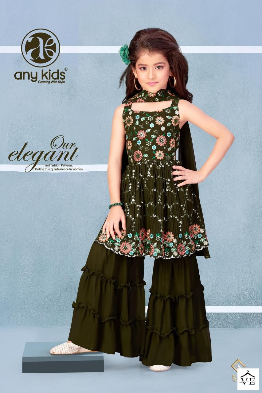 Any Kids Vol 31 Georgette Wholesale Readymade Suits Catalog — Singles, MPA wholesale from Surat — view 9