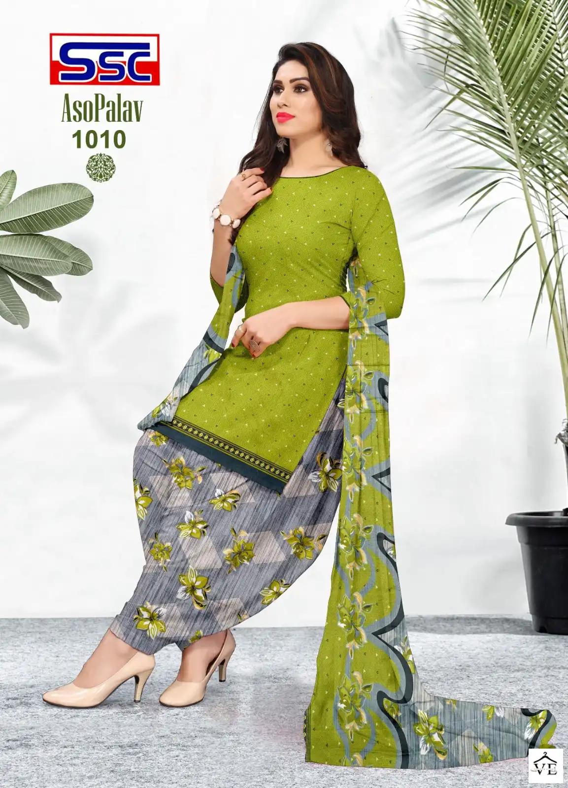 SSC Asopalav Vol 11 Cotton Wholesale Patiyala Suit Catalog — Wholesale Salwar Suits, MPA wholesale from Surat — view 4