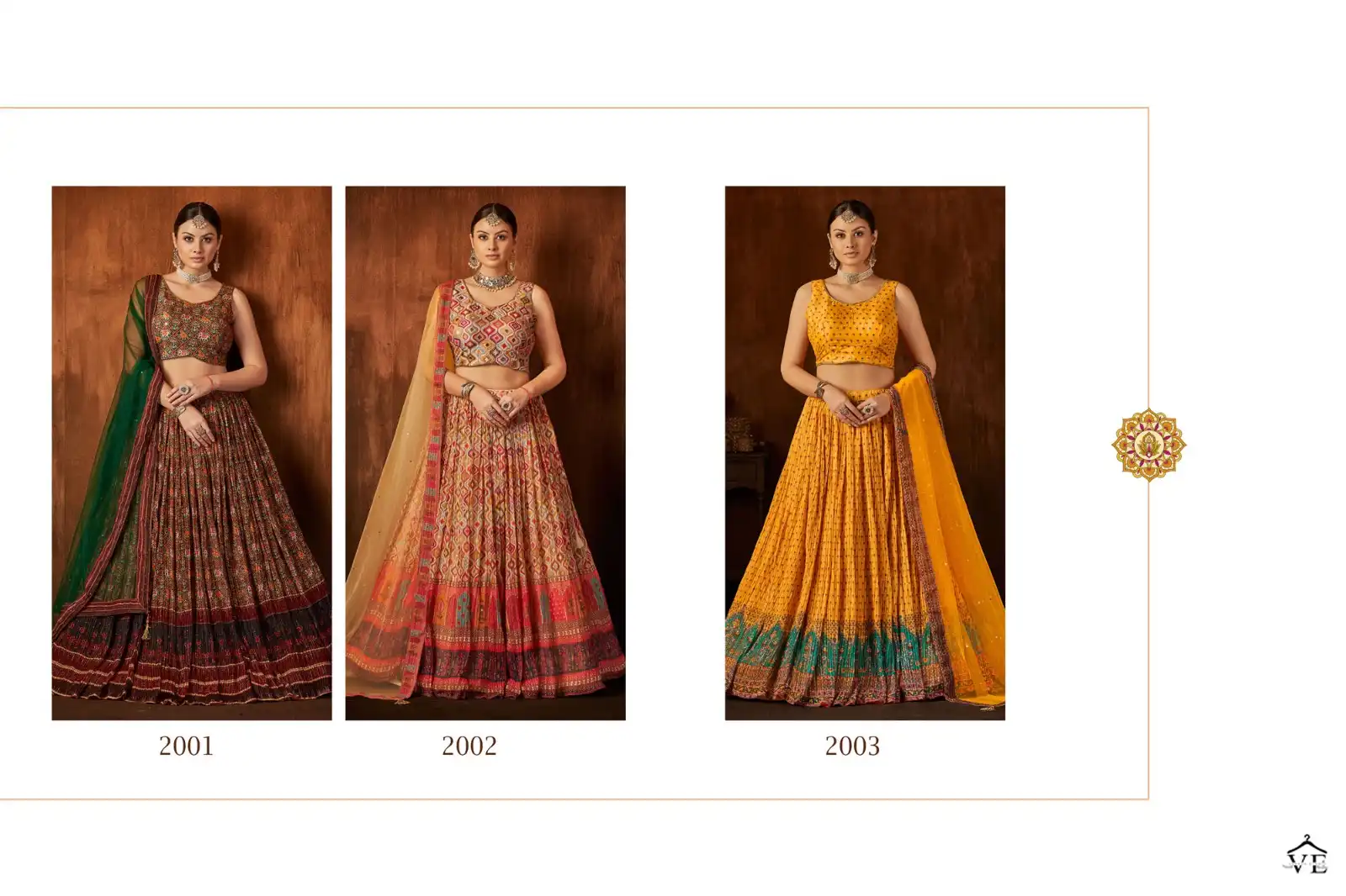 Tejasvee Aakrut Vol 2 Heavy Georgette Wholesale Lehenga Choli Catalog — Wholesale Lehenga, MPA wholesale from Surat — view 4