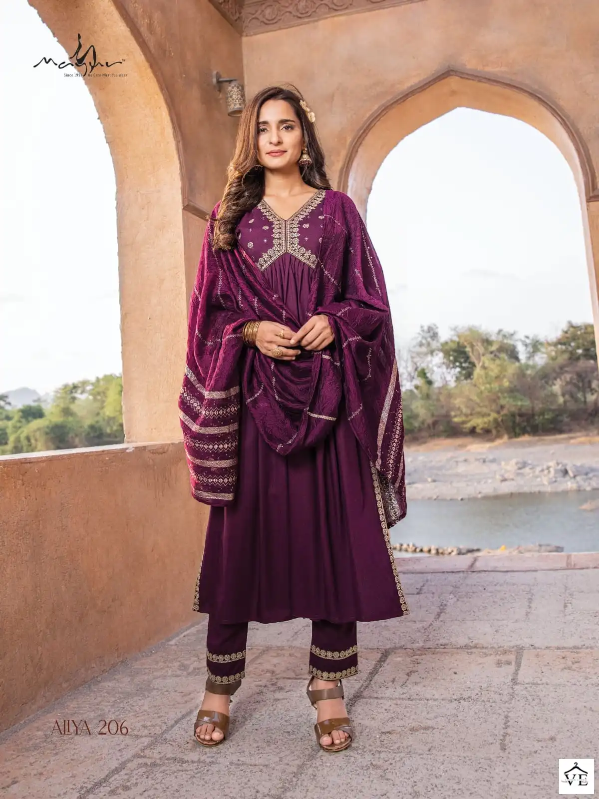 Mayur Aliya Vol 2 Premium Heavy Rayon Wholesale Readymade Suits Catalog — Wholesale Salwar Suits, Mayur Dress wholesale from Surat - Gallery Image 4