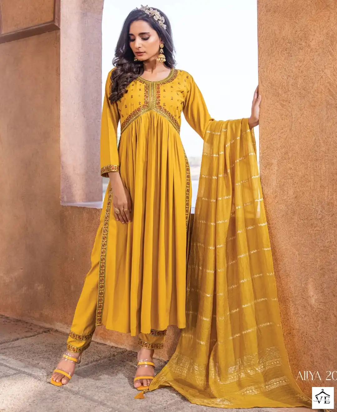 Mayur Aliya Vol 2 Premium Heavy Rayon Wholesale Readymade Suits Catalog — Wholesale Salwar Suits, Mayur Dress wholesale from Surat — view 1