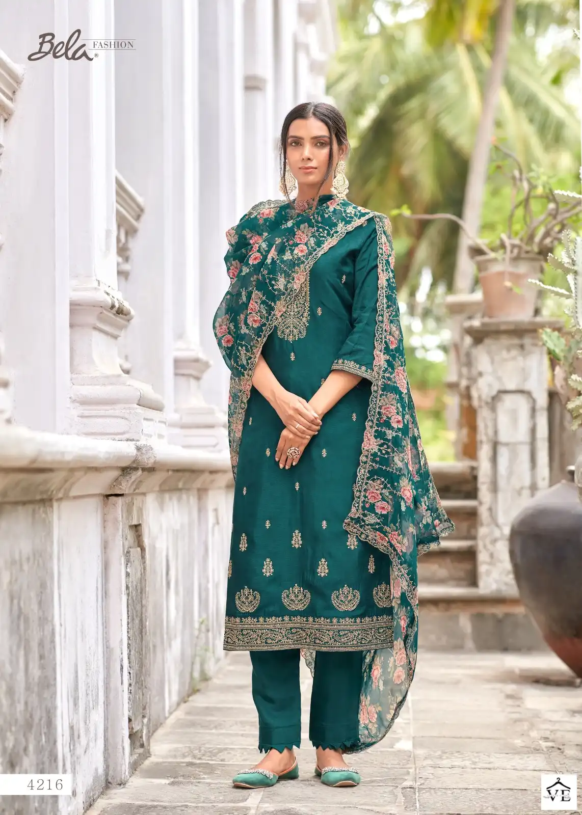 Bela Almora 2 Viscose Russion Silk Wholesale Designer Salwar Suit Catalog — Wholesale Salwar Suits, MPA wholesale from Surat - Gallery Image 4