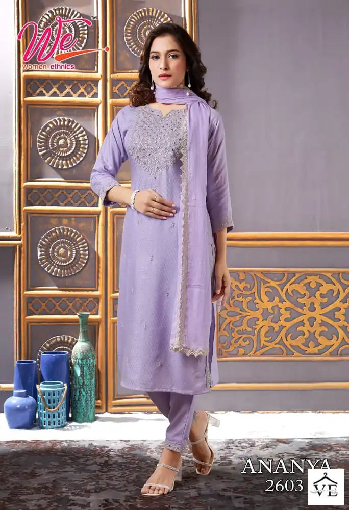 We Ananya Bombay Zigzag Weaving Wholesale Readymade Suits Catalog — Wholesale Salwar Suits, MPA wholesale from Surat - Gallery Image 3