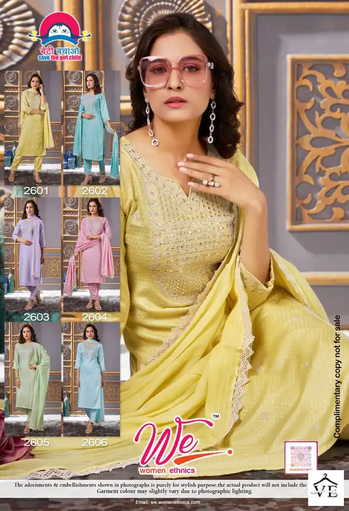 We Ananya Bombay Zigzag Weaving Wholesale Readymade Suits Catalog — Wholesale Salwar Suits, MPA wholesale from Surat — view 7
