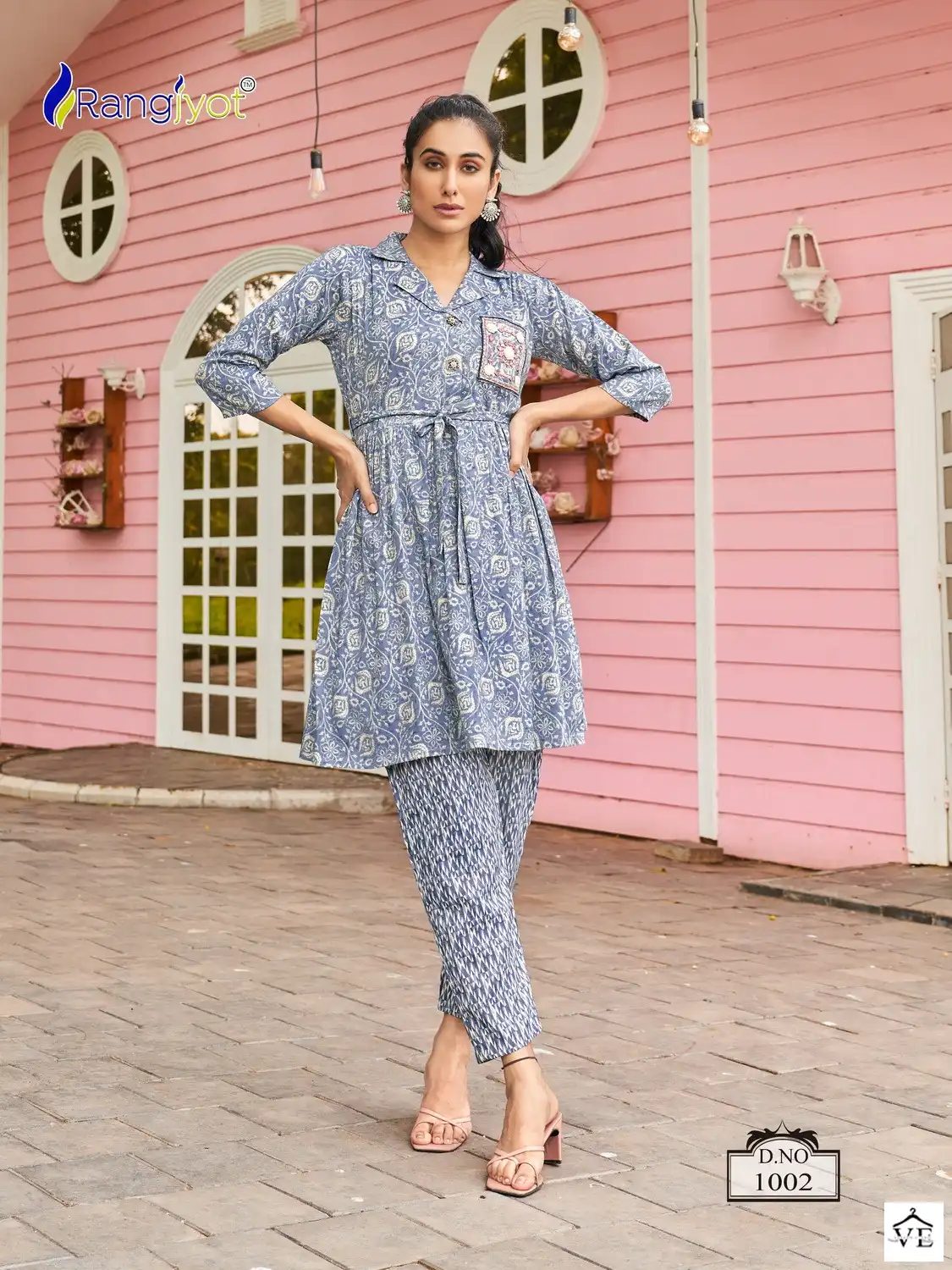 Rangjyot Avanta Vol-1 Premium Capsule Wholesale Co-Ord Set Catalog — Wholesale Kurtis, MPA wholesale from Surat — view 2