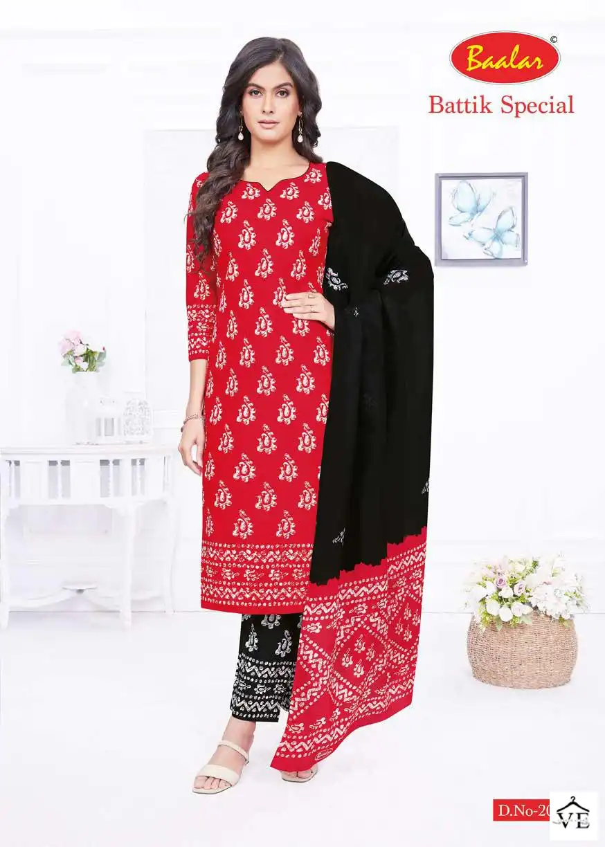 Baalar Batik Special Pent Vol 2 Cotton Wholesale Regular Wear Readymade Salwar Suit Catalog — Wholesale Salwar Suits, MPA wholesale from Surat - Gallery Image 9