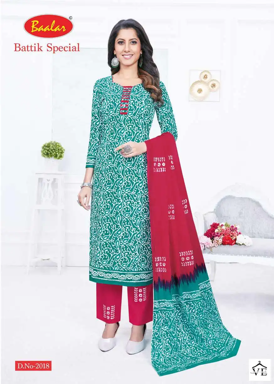 Baalar Batik Special Pent Vol 2 Cotton Wholesale Regular Wear Readymade Salwar Suit Catalog — Wholesale Salwar Suits, MPA wholesale from Surat - Gallery Image 12
