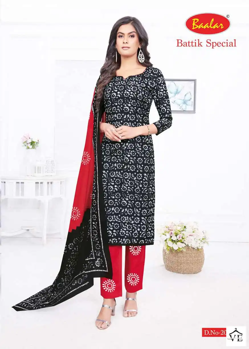 Baalar Batik Special Pent Vol 2 Cotton Wholesale Regular Wear Readymade Salwar Suit Catalog — Wholesale Salwar Suits, MPA wholesale from Surat - Gallery Image 6
