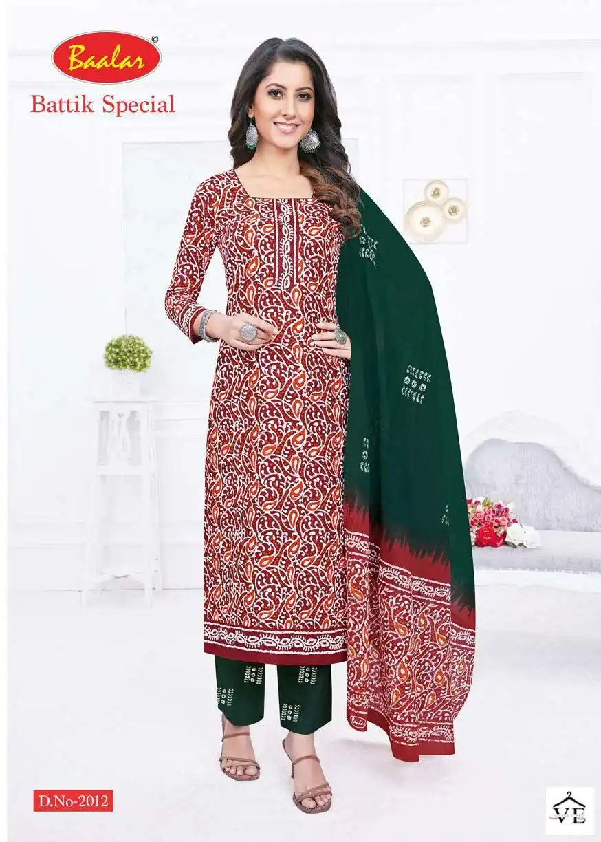 Baalar Batik Special Pent Vol 2 Cotton Wholesale Regular Wear Readymade Salwar Suit Catalog — Wholesale Salwar Suits, MPA wholesale from Surat - Gallery Image 7