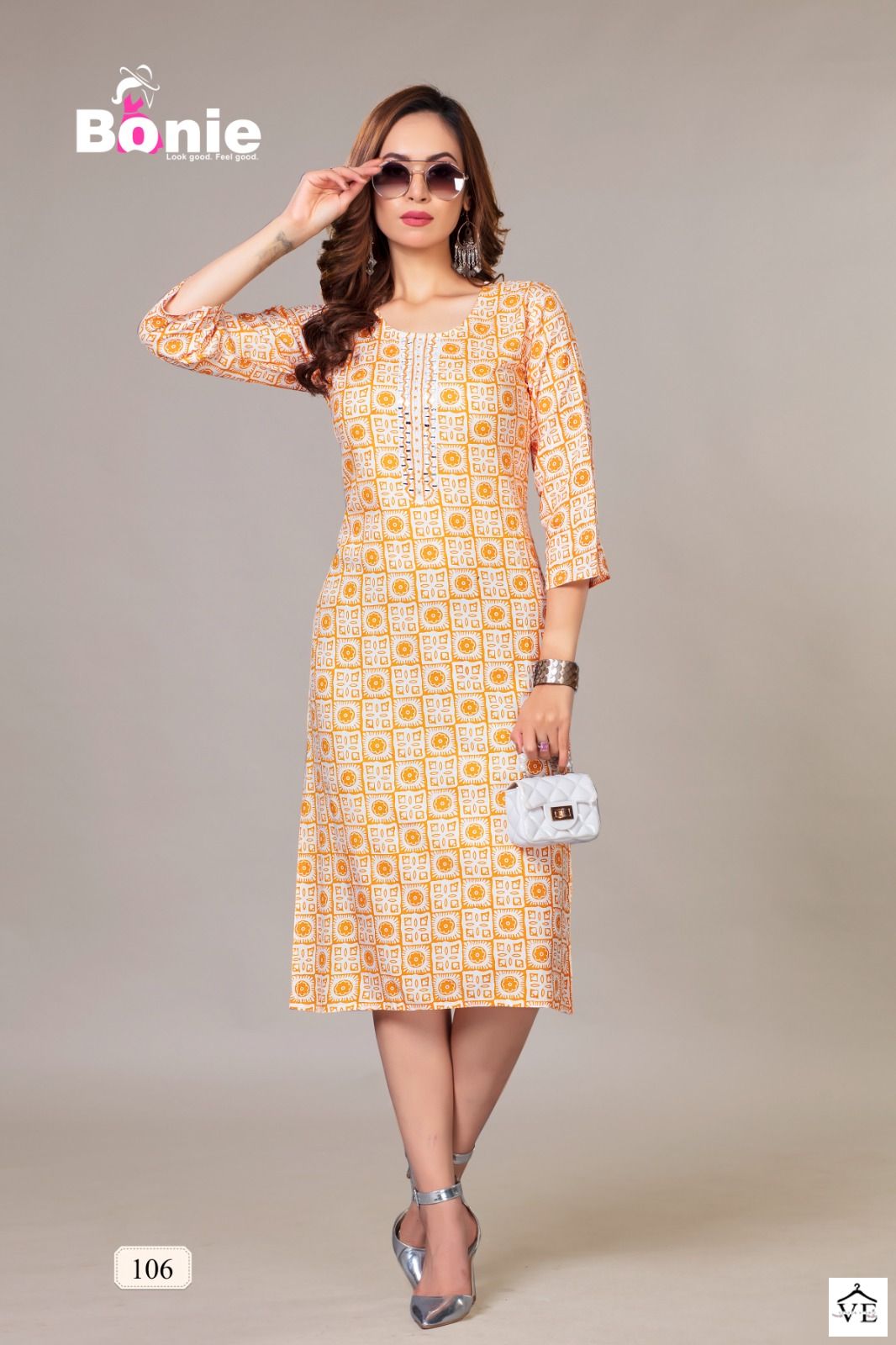 Bonie Battik Rayon 14Kg Wholesale Kurti Catalog — Wholesale Kurtis, bonie wholesale from Surat - Gallery Image 5