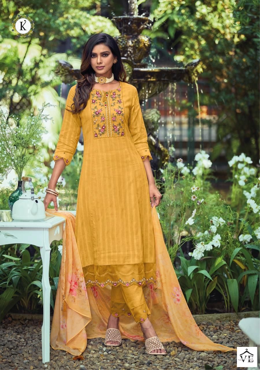 Kailee Fashion Begum Vol-3 Pure Cotton Wholesale Readymade Suits Catalog — Wholesale Salwar Suits, MPA wholesale from Surat - Gallery Image 3
