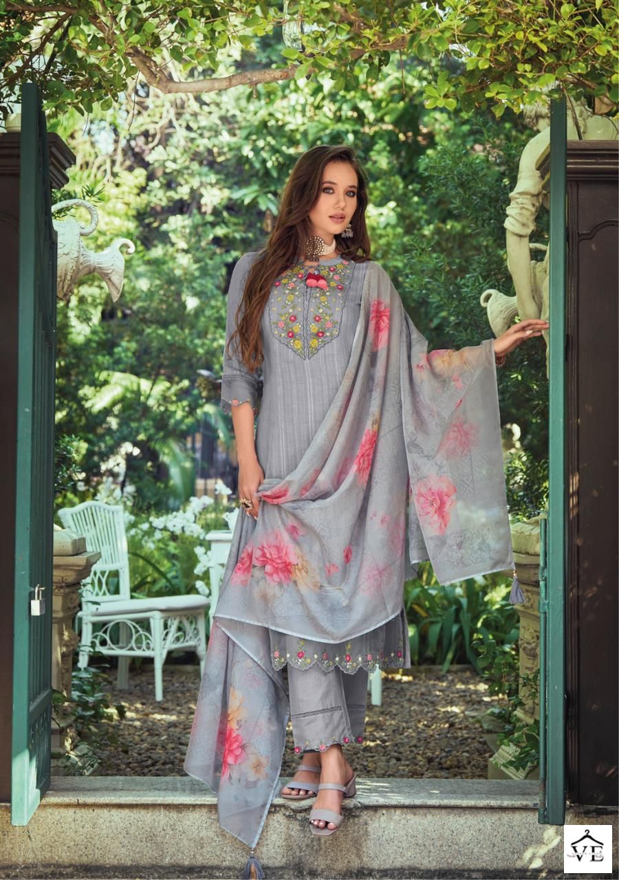 Kailee Fashion Begum Vol-3 Pure Cotton Wholesale Readymade Suits Catalog — Wholesale Salwar Suits, MPA wholesale from Surat - Gallery Image 5