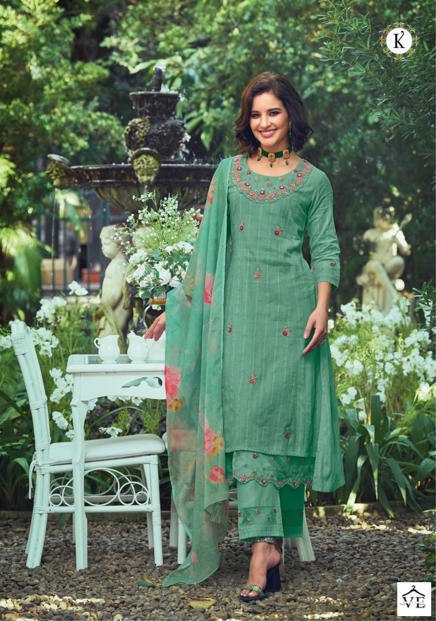 Kailee Fashion Begum Vol-3 Pure Cotton Wholesale Readymade Suits Catalog — Wholesale Salwar Suits, MPA wholesale from Surat - Gallery Image 6