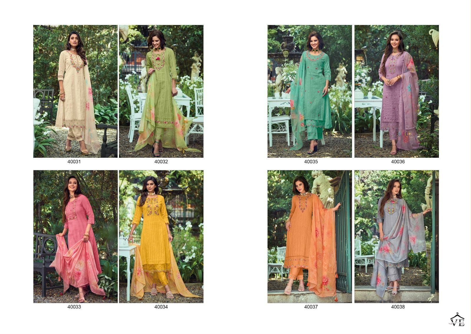 Kailee Fashion Begum Vol-3 Pure Cotton Wholesale Readymade Suits Catalog — Wholesale Salwar Suits, MPA wholesale from Surat — view 7