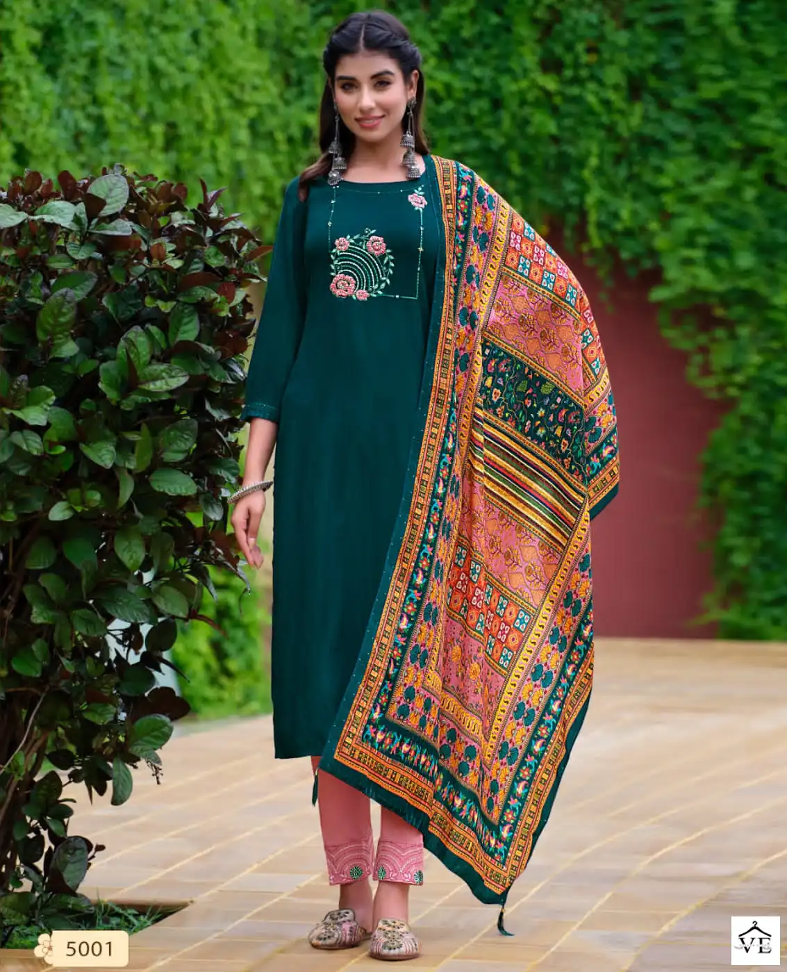 Karissa Bombay Beauty Vol 5 Premium Viscose Rayon Wholesale Readymade Suits Catalog — Wholesale Salwar Suits, Karissa wholesale from Surat — view 1