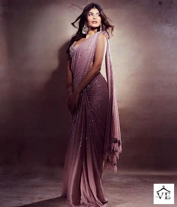 VE BT-1197 Georgette Wholesale Fancy Saree — Wholesale Sarees, MPA wholesale from Surat — view 1