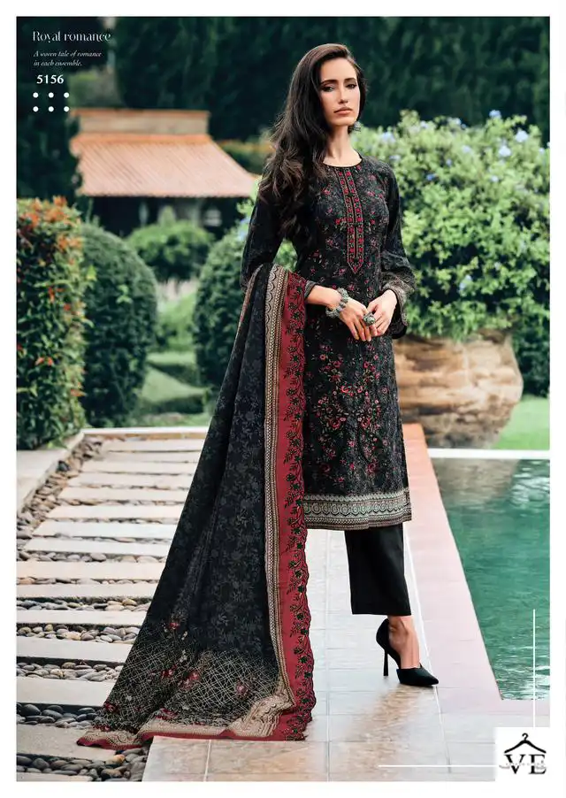 Deepsy Suits Bin Saeed Lawn 5 Pure Cotton Wholesale Pakistani Suit Catalog — Wholesale Salwar Suits, MPA wholesale from Surat - Gallery Image 6