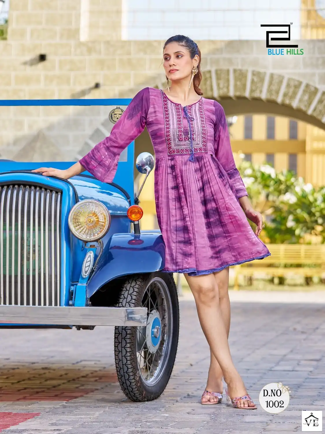 Blue Hills Bislery Rayon 14Kg Wholesale Fancy Kurtis Catalog — Wholesale Kurtis, MPA wholesale from Surat - Gallery Image 4