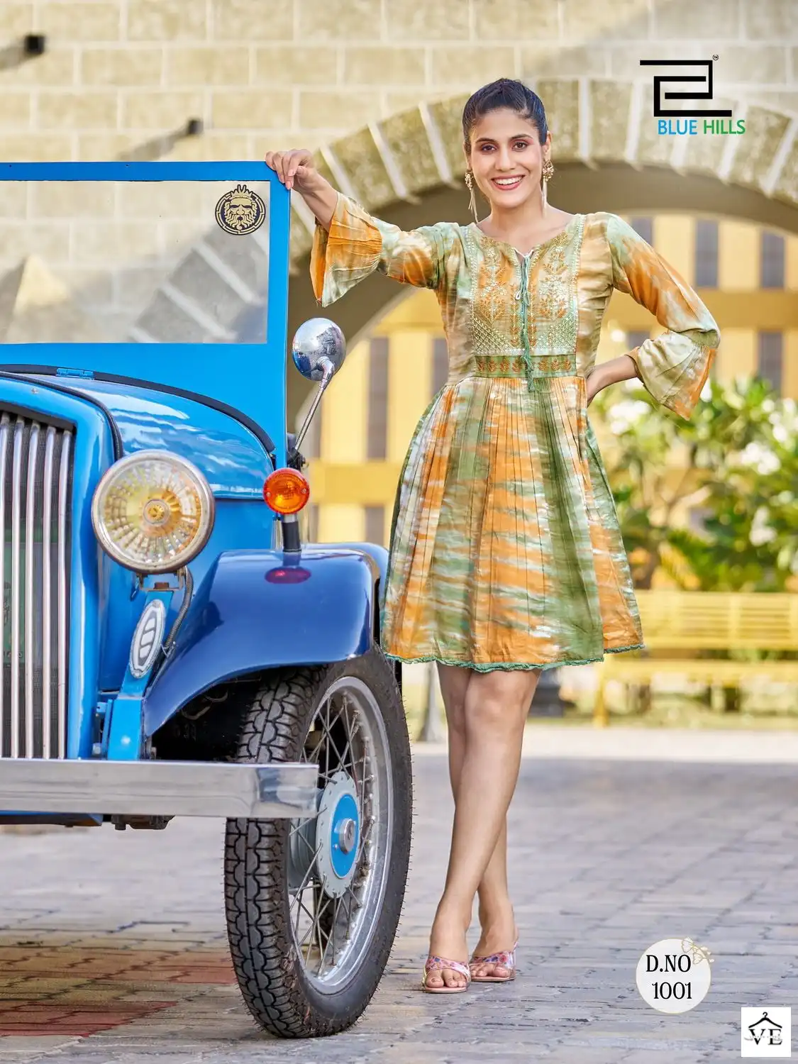Blue Hills Bislery Rayon 14Kg Wholesale Fancy Kurtis Catalog — Wholesale Kurtis, MPA wholesale from Surat - Gallery Image 6