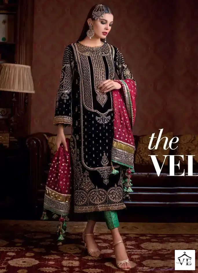 Fepic C-1276 Georgette Wholesale Pakistani Suit Catalog — Wholesale Salwar Suits, MPA wholesale from Surat — view 1