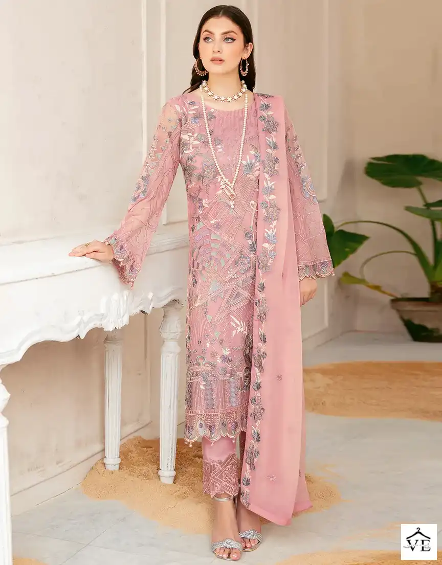 Fepic C-1537 Georgette Wholesale Pakistani Suit — Wholesale Salwar Suits, MPA wholesale from Surat — view 1