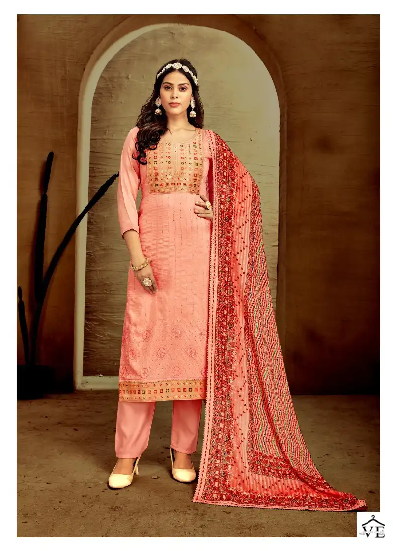 Kalarang Chameli Pure Muslin Wholesale Salwar Suit Catalog — Wholesale Salwar Suits, MPA wholesale from Surat - Gallery Image 3
