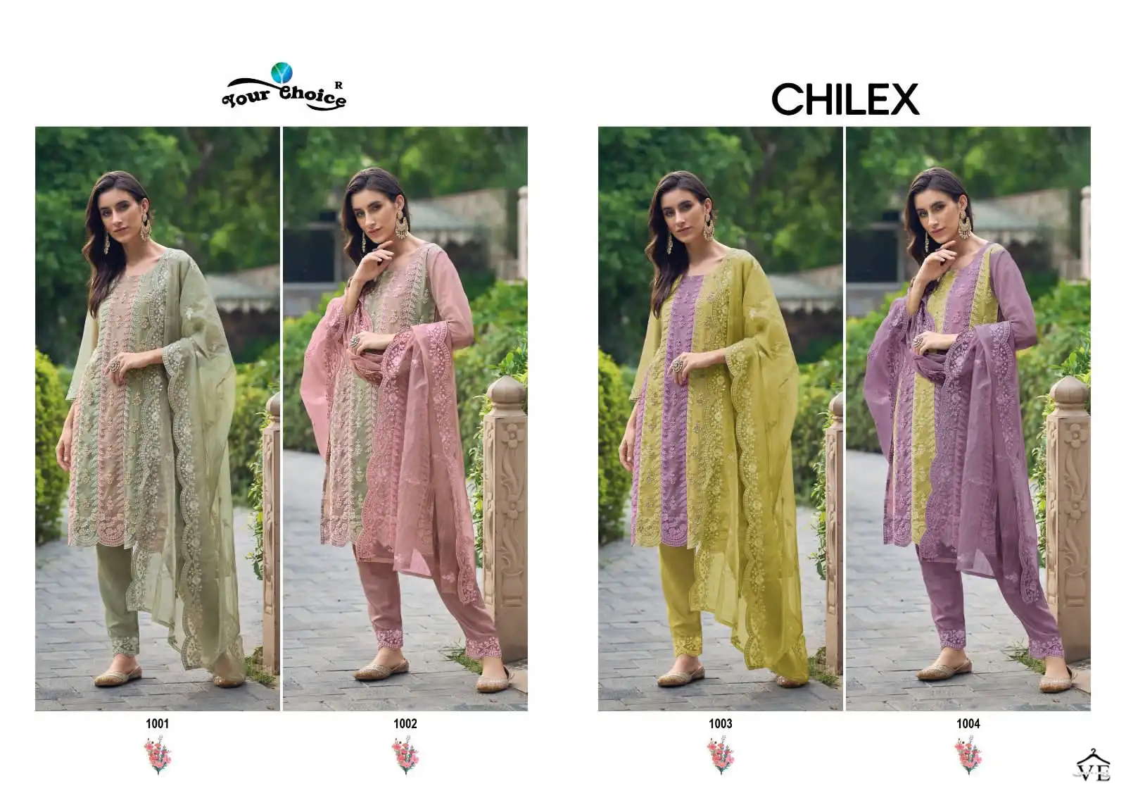 Your Choice Chilax Soft Organza Wholesale Readymade Suits Catalog — Wholesale Salwar Suits, MPA wholesale from Surat — view 5