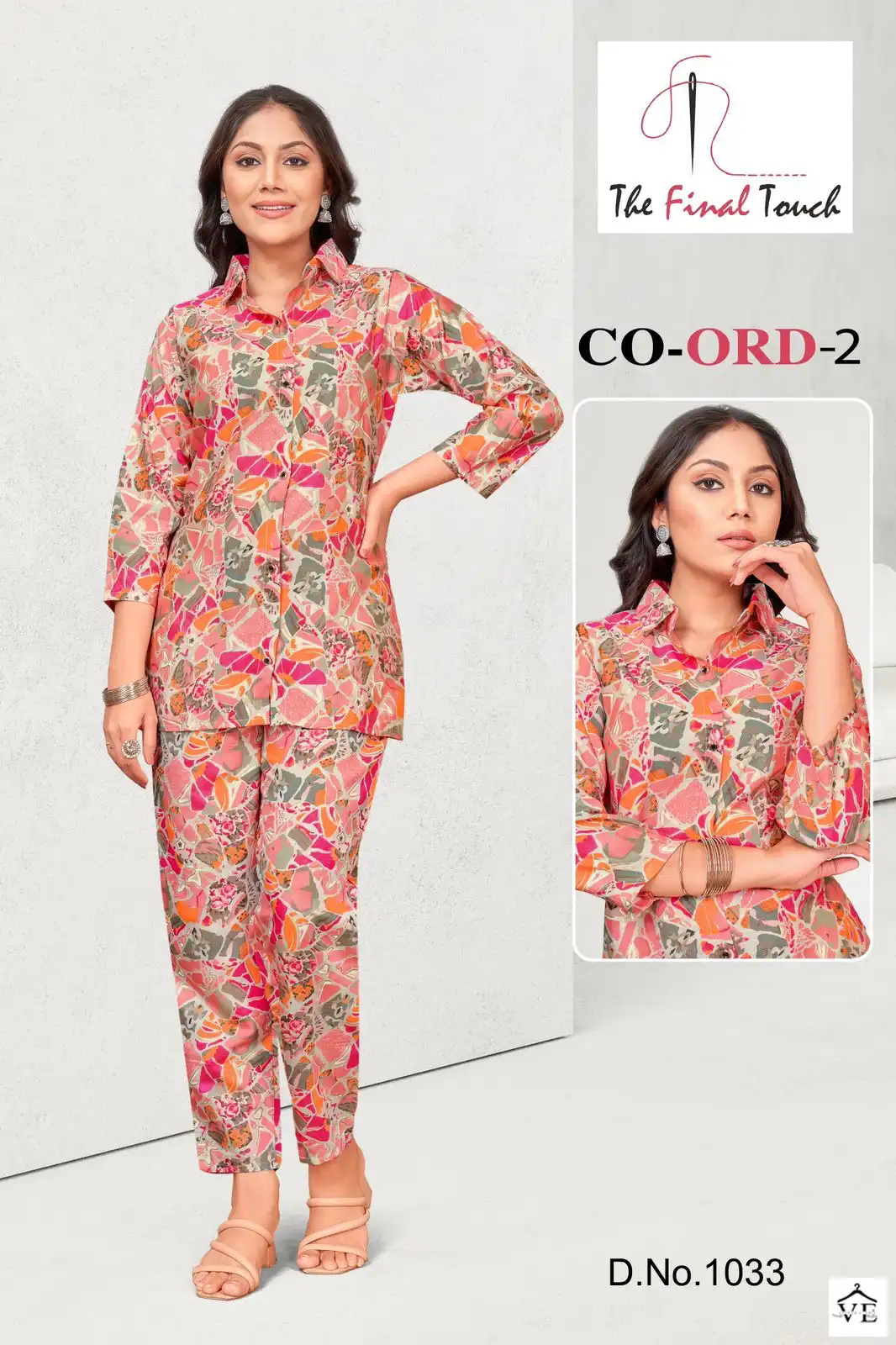 R R Fashion The Final Touch Viscose Modal Wholesale Co-Ord Set Catalog — Wholesale Kurtis, MPA wholesale from Surat — view 6