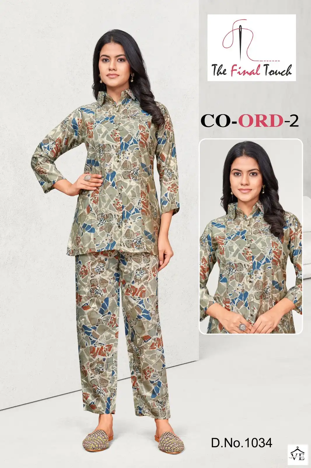 R R Fashion The Final Touch Viscose Modal Wholesale Co-Ord Set Catalog — Wholesale Kurtis, MPA wholesale from Surat — view 8