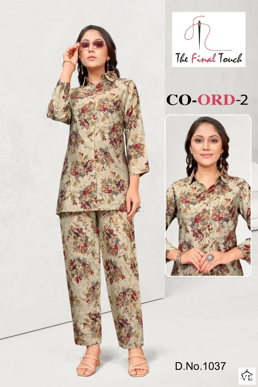 R R Fashion The Final Touch Viscose Modal Wholesale Co-Ord Set Catalog — Wholesale Kurtis, MPA wholesale from Surat — view 10