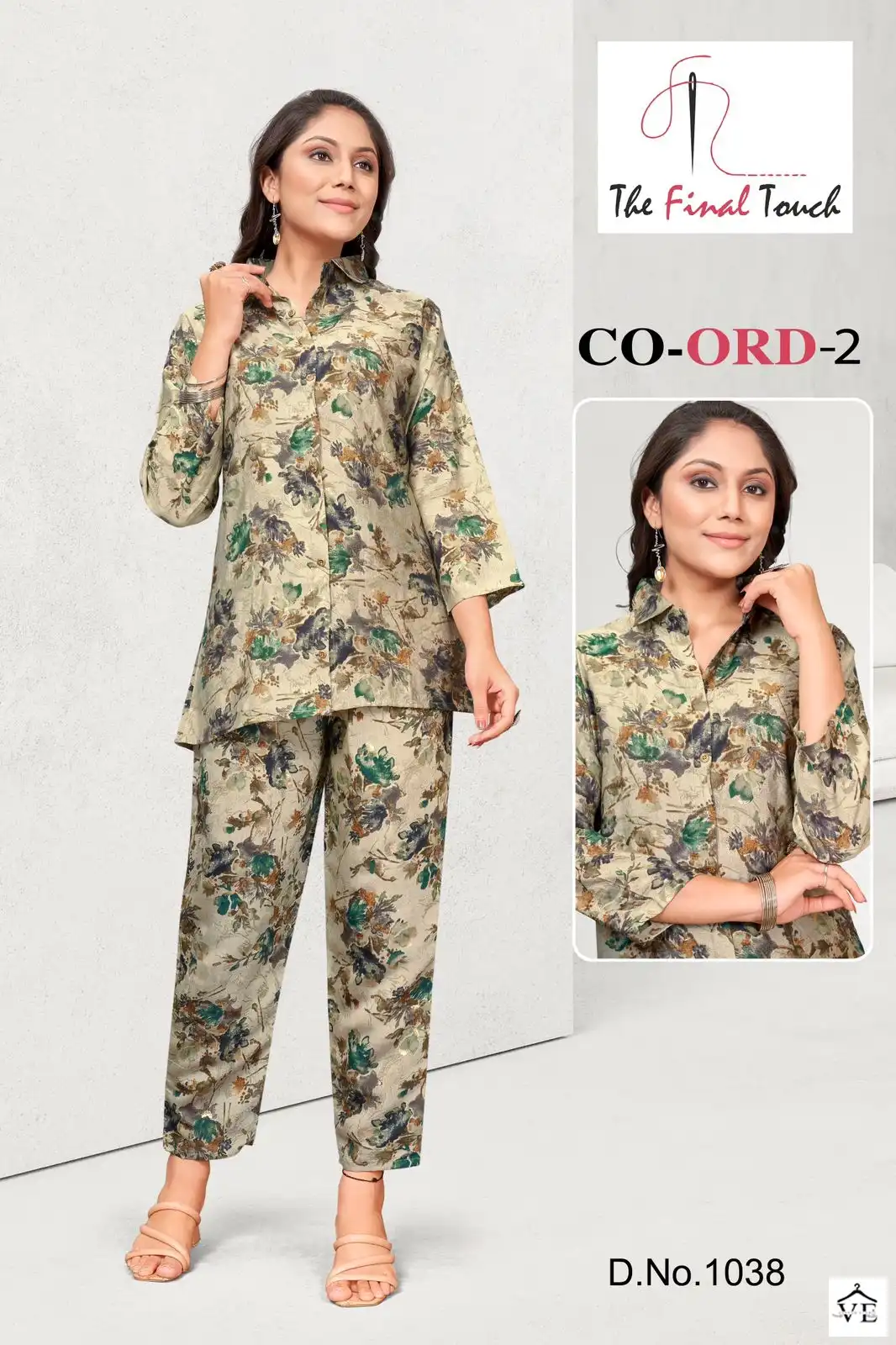 R R Fashion The Final Touch Viscose Modal Wholesale Co-Ord Set Catalog — Wholesale Kurtis, MPA wholesale from Surat — view 12