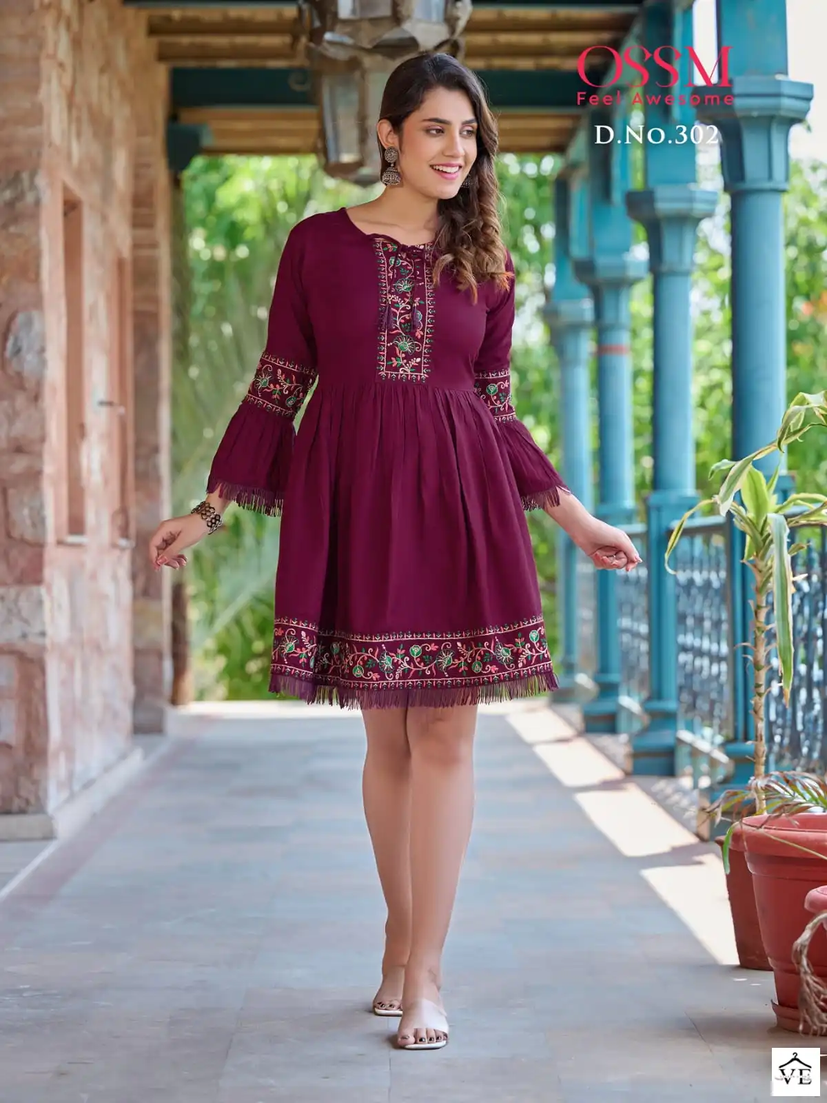 Ossm Cherry Vol 3 Rayon 16Kg Slub Wholesale Fancy Shorties Catalog — Wholesale Kurtis, MPA wholesale from Surat - Gallery Image 5