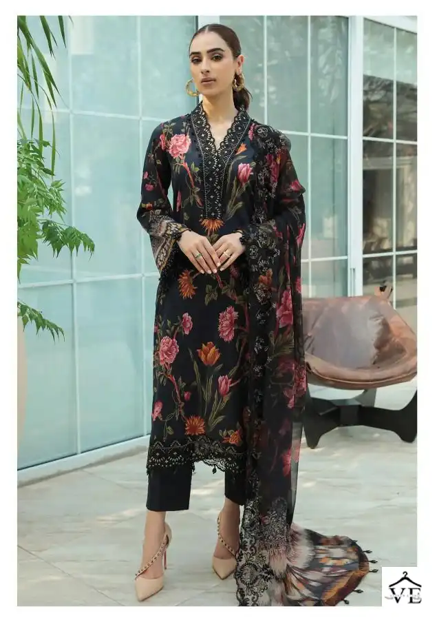 Deepsy Suits Chunari Lawn Mini Nx Pure Cotton Wholesale Pakistani Salwar Suit Catalog — Wholesale Salwar Suits, MPA wholesale from Surat - Gallery Image 3
