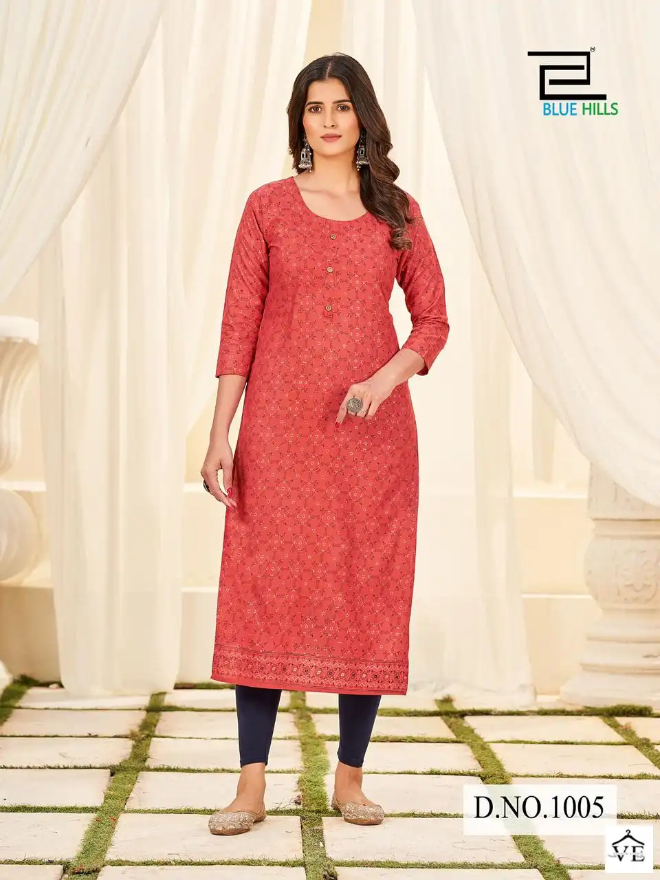 Blue Hills Classmate Vol-1 Rayon 14Kg Wholesale Kurti Catalog — Wholesale Kurtis, MPA wholesale from Surat — view 7