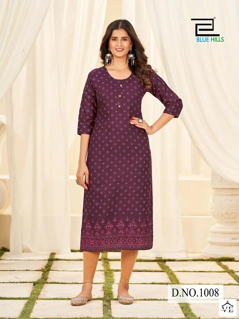 Blue Hills Classmate Vol-1 Rayon 14Kg Wholesale Kurti Catalog — Wholesale Kurtis, MPA wholesale from Surat — view 3
