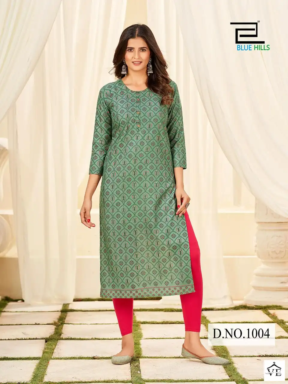 Blue Hills Classmate Vol-1 Rayon 14Kg Wholesale Kurti Catalog — Wholesale Kurtis, MPA wholesale from Surat — view 5