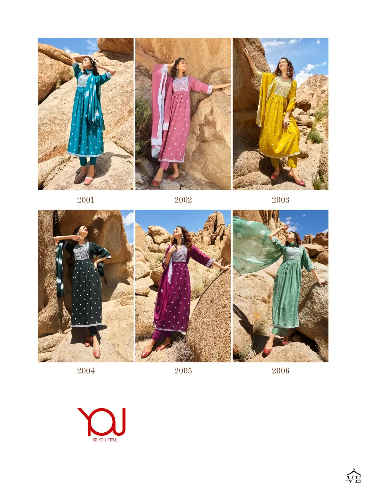 Wanna Coral Rayon Slub Wholesale Readymade Suits Catalog — Wholesale Salwar Suits, MPA wholesale from Surat — view 7