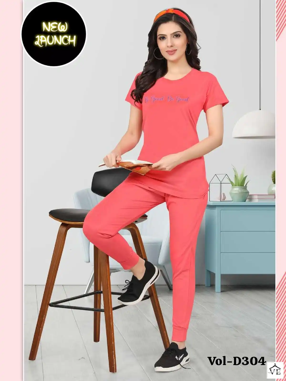 Summer Special 304 Heavy Shinker Hosiery Cotton Wholesale Night Suits Catalog — Wholesale, MPA wholesale from Surat — view 6