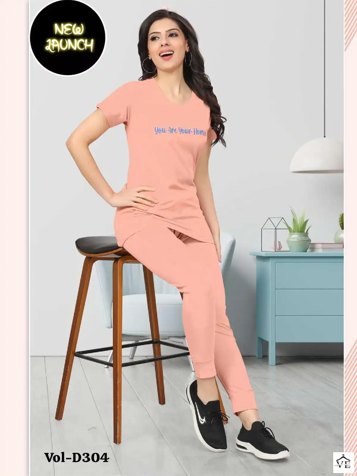 Summer Special 304 Heavy Shinker Hosiery Cotton Wholesale Night Suits Catalog — Wholesale, MPA wholesale from Surat — view 2