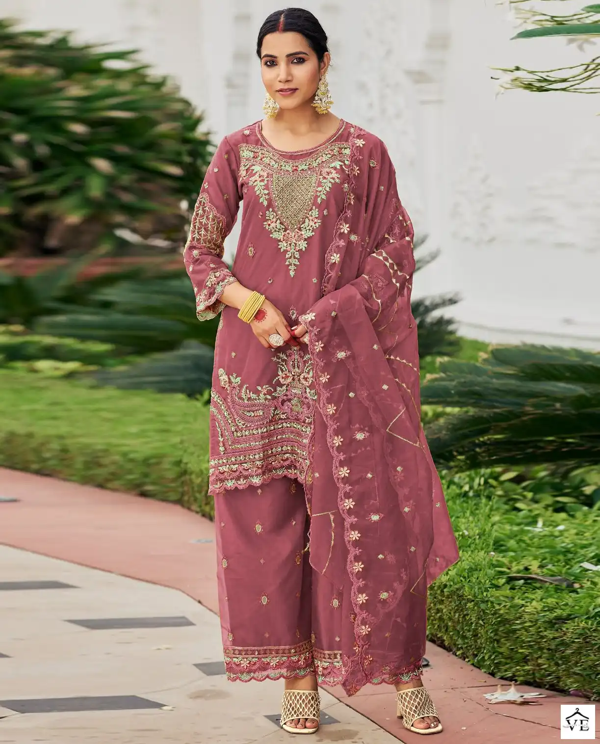 Deepsy Suits D 342 Organza Wholesale Designer Readymade Pakistani Salwar Suit Catalog — Wholesale Salwar Suits, MPA wholesale from Surat — view 1