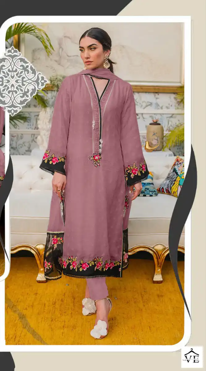 Vardan Ethnic D No 2727 Georgette Wholesale Pakistani Readymade Salwar Suit Catalog — Wholesale Salwar Suits, MPA wholesale from Surat - Gallery Image 2