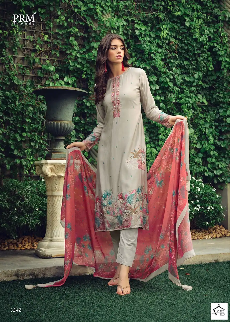 Prm Trendz Dastaar Pure Musline Silk Wholesale Designer Salwar Suit Catalog — Wholesale Salwar Suits, MPA wholesale from Surat - Gallery Image 2