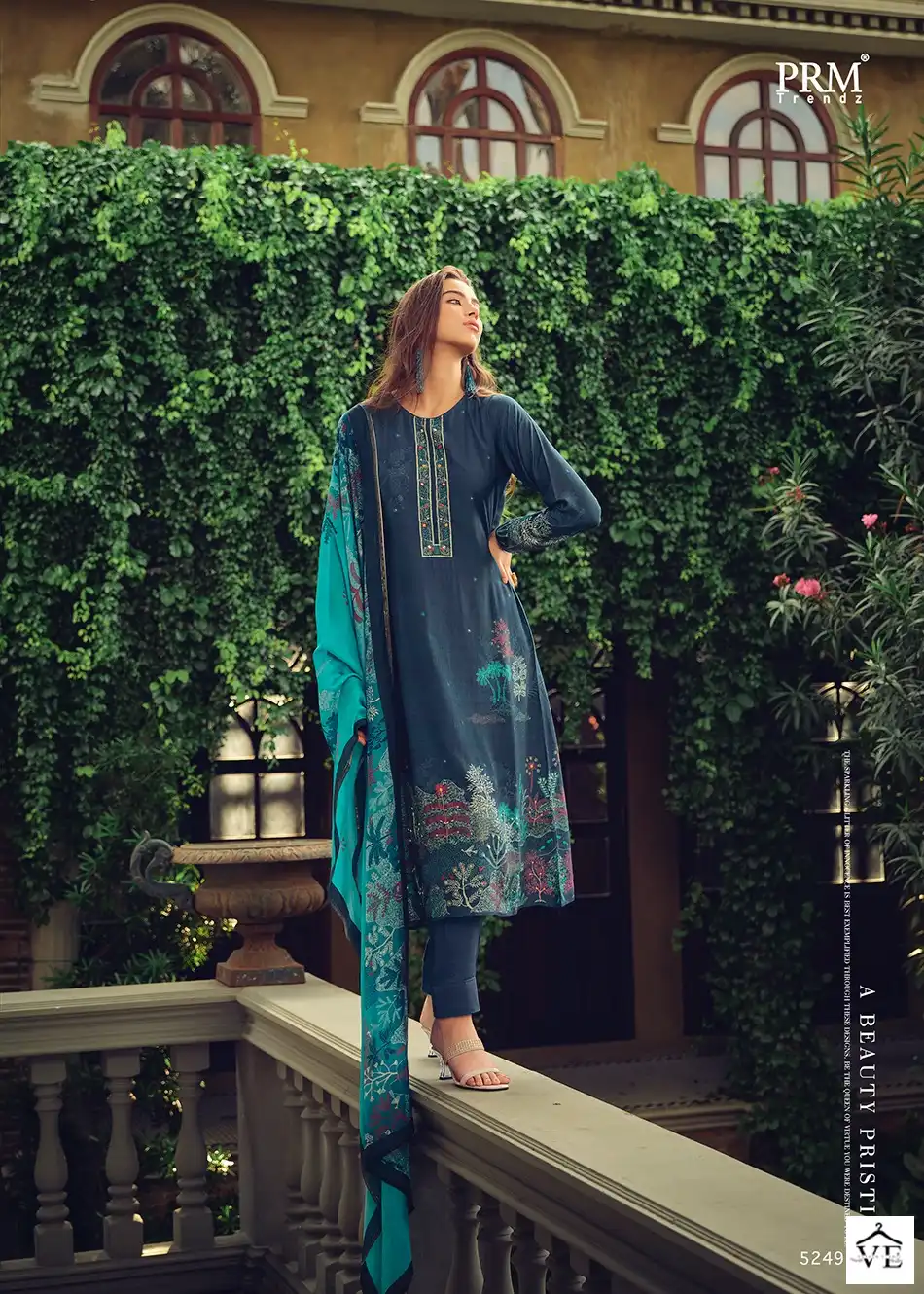 Prm Trendz Dastaar Pure Musline Silk Wholesale Designer Salwar Suit Catalog — Wholesale Salwar Suits, MPA wholesale from Surat - Gallery Image 3
