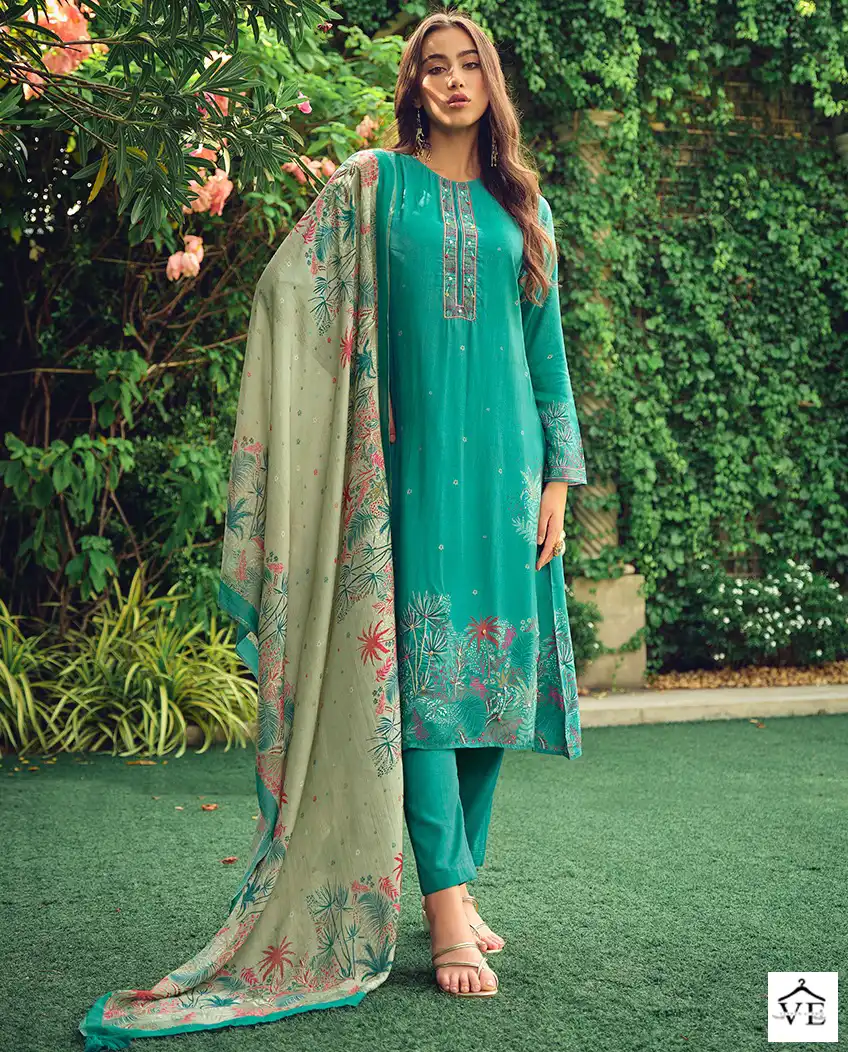 Prm Trendz Dastaar Pure Musline Silk Wholesale Designer Salwar Suit Catalog — Wholesale Salwar Suits, MPA wholesale from Surat — view 1