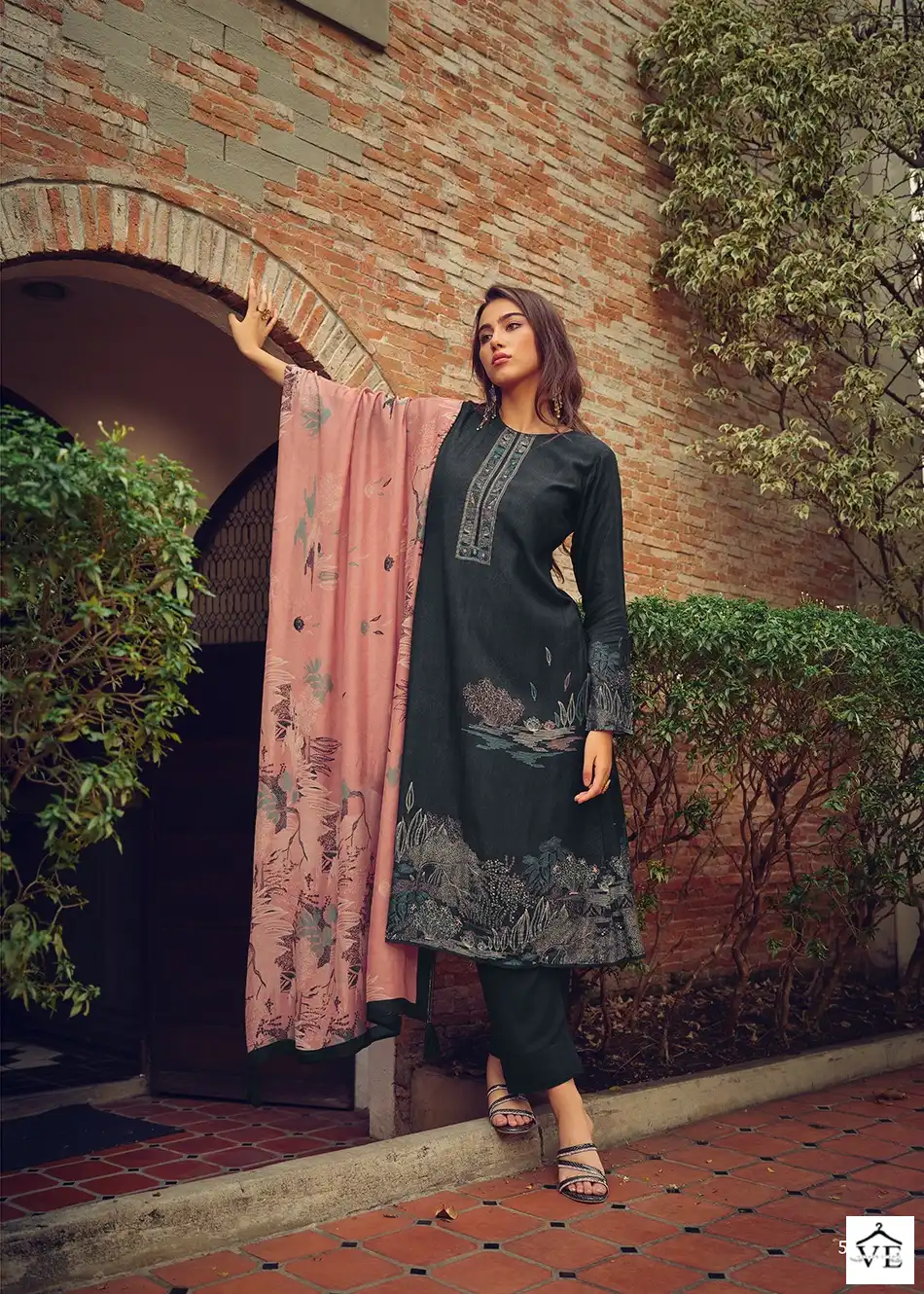 Prm Trendz Dastaar Pure Musline Silk Wholesale Designer Salwar Suit Catalog — Wholesale Salwar Suits, MPA wholesale from Surat - Gallery Image 7
