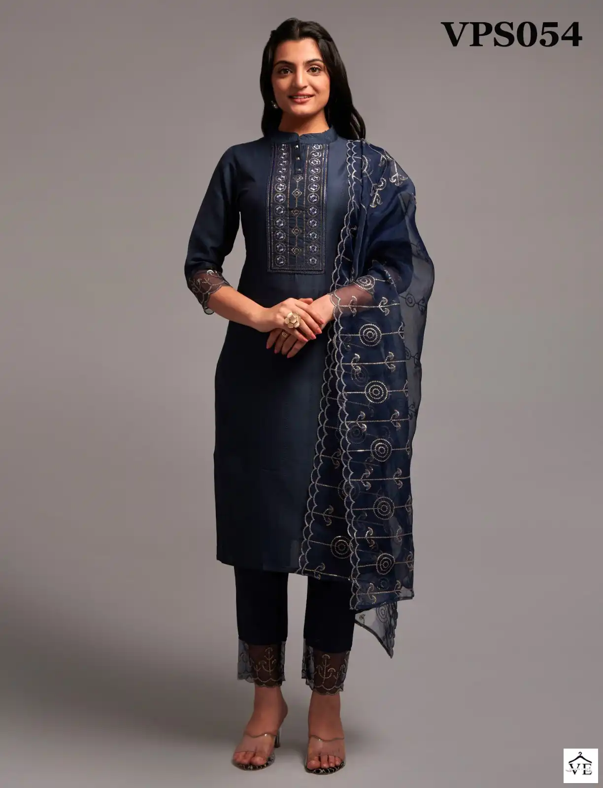 VE Dress Vol-2 Viscose Rayon Wholesale Readymade Suits Catalog — Wholesale Salwar Suits, MPA wholesale from Surat - Gallery Image 5