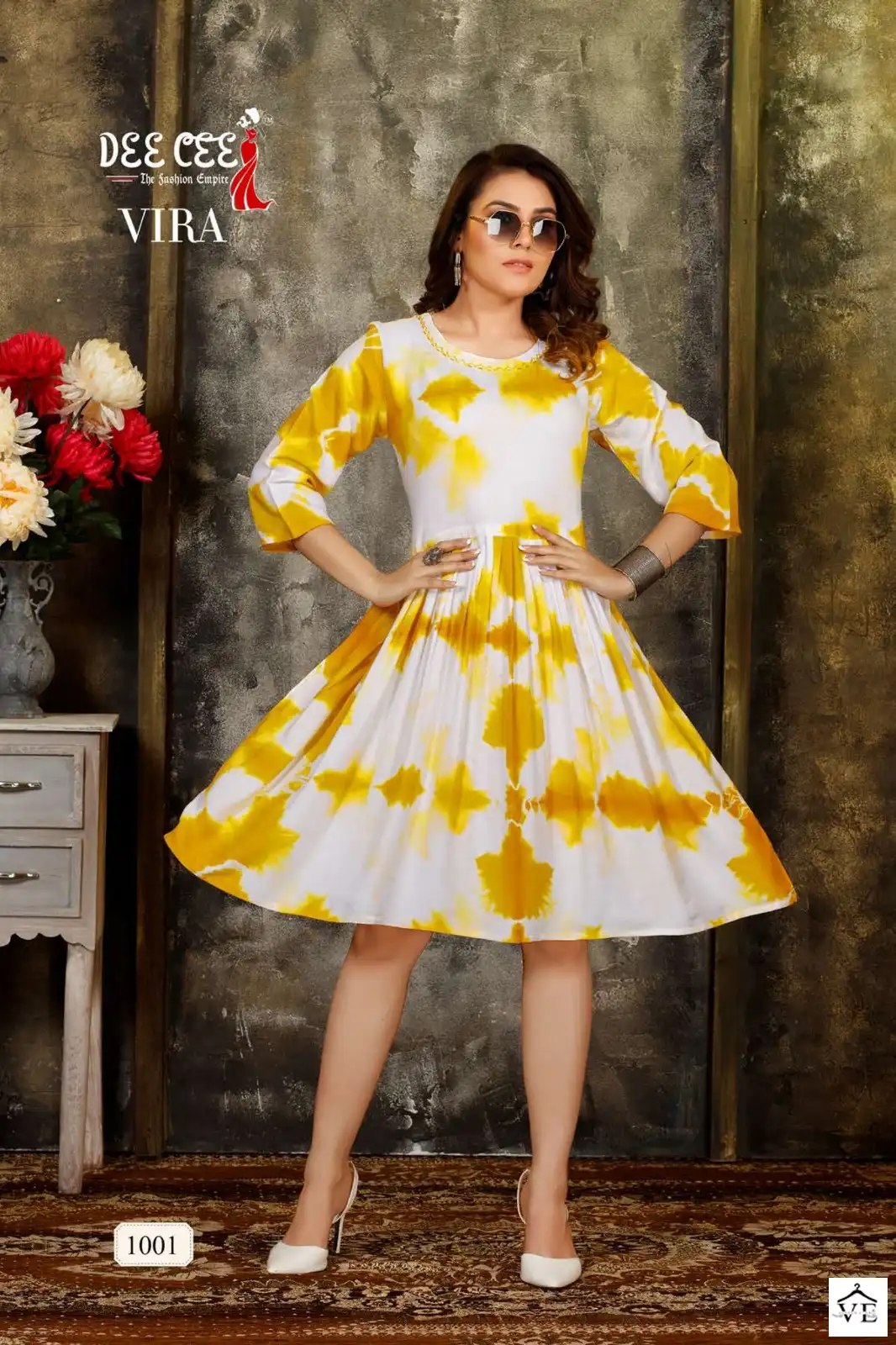 Deecee Vira Heavy Rayon Wholesale Fancy Kurtis Catalog — Wholesale Kurtis, MPA wholesale from Surat - Gallery Image 2