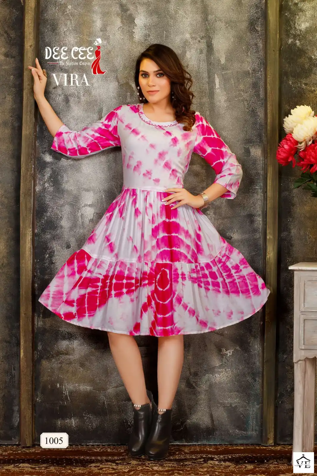 Deecee Vira Heavy Rayon Wholesale Fancy Kurtis Catalog — Wholesale Kurtis, MPA wholesale from Surat - Gallery Image 5